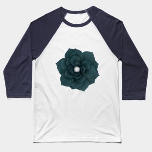 BLUE CACTUS JEWEL Baseball T-Shirt